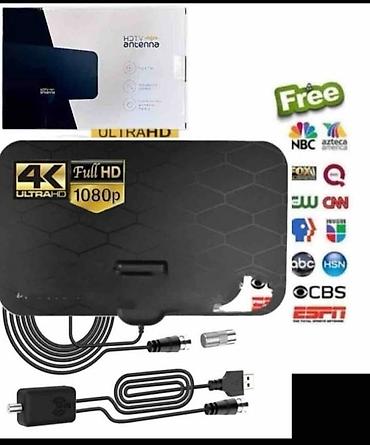 ravna ploca sa 2 ringle: 05. Sobna Digitalna HD TV antena Digitalna Sobna HD TV antenna super — 1