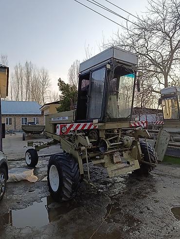 Самоходные косилки: Самоходная косилка-жатка Fortschritt E303 с рабочей приставкой — 8