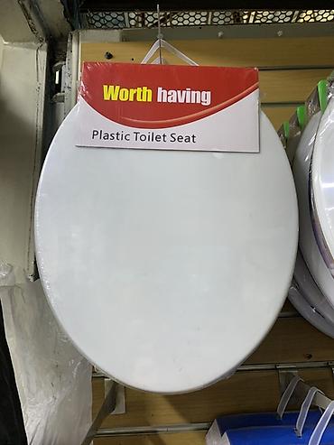 Пластиковое сиденье для унитаза Worth having. Белое сиденье