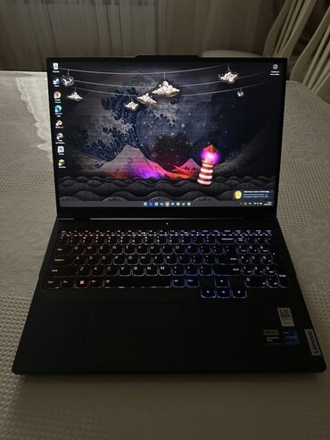 леново легион 5: Ноутбук, Lenovo, 32 ГБ ОЗУ, Intel Core i7, 16 ", Б/у, Игровой, память SSD