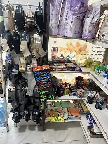 Соода жабдуулары: Продуктовый магазин «Манго» Продаётся все что внутри оптом 1 Полки — 4