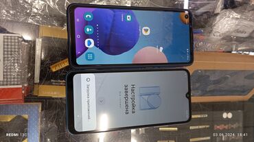 мини телефон сенсорный: Samsung A20s, Б/у, 32 ГБ, цвет - Голубой