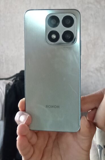 honur telefon: Honor X8b, 128 GB, rəng - Gümüşü, Barmaq izi, Face ID