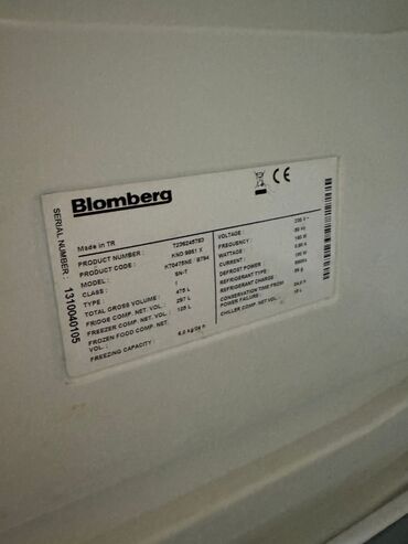 Soyuducular: Blomberg KND 9861 X modelinin No-Frost sistemi. Matoru yanıb -da lalafo.az — 7 Soyuducular: Blomberg KND 9861 X modelinin No-Frost sistemi. Matoru yanıb — 7