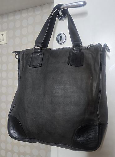 balenciaga torba ceger: BALLY shopping tote bag, jako jako velika. Ima kožne ručke i ćoškove — 7