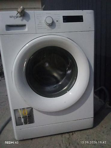 Техника жана электроника: Стиральная машина Whirlpool, фронтальная загрузка.2 машинка есть — 7