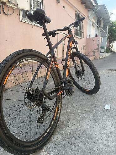 velosiped satisi: Tecili satilir!!!29 tekerleri yeni cox az surulub qiymet baresinde — 2