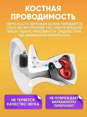 ugreen hitune max5c: Костные наушники, Hoco, Новый, цвет - Черный — 6