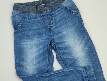 Jeansowe: Spodnie jeansowe, Boys, 9 lat, 128/134, stan - Dobry