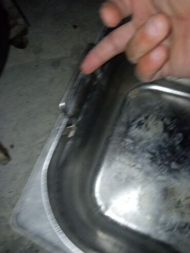 Tava-qazan dəstləri: Qazan, rəng - Gümüşü, Paslanmayan polad, Türkiyə — 10