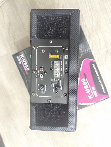 cd disk: Активный сабвуфер для авто REXPRO K-US80 - Тип: 8" tunnel active — 3