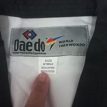 daedo: Добок Daedo на рост 180 состояние новое одела 1 раз на соревнования — 4