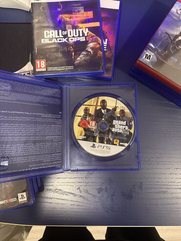 Oyun diskləri: Playstation 5 oyun diskləri Barter var. Disklərin hər biri ideal — 9