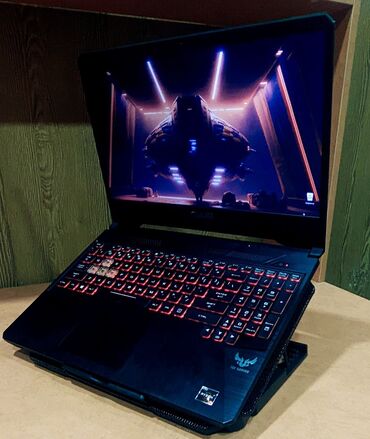 самый дешёвый игровой ноутбук: Ноутбук, Asus, 24 ГБ ОЗУ, AMD Ryzen 7, 16 ", Б/у, Для работы, учебы, память SSD