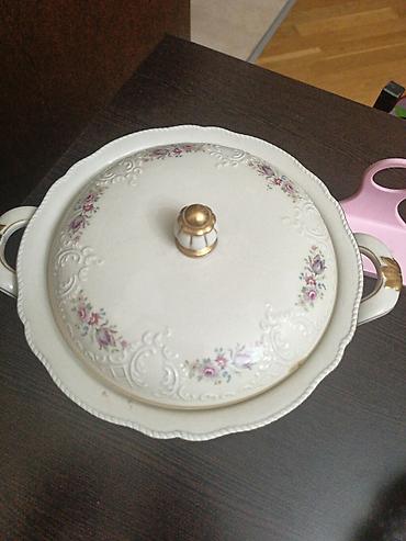 nerj qab: Porselen bişirmə/qablaşdırma qabı (qapaqlı) - Material: nazik — 1