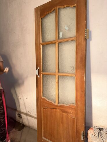 реставрация окрашенных межкомнатных дверей: Дверь с окнами, Б/у, Самовывоз