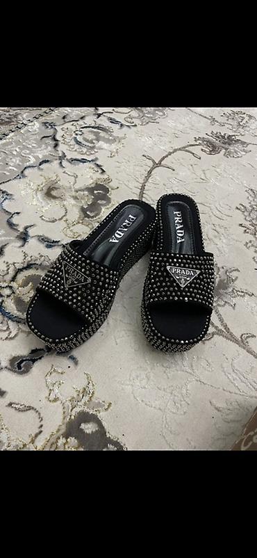 туфли версаче: Босоножки, 38, 39, Prada, Новый, цвет - Бежевый — 3