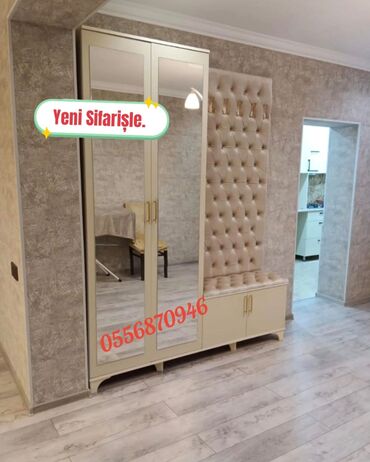 İkimərtəbəli uşaq çarpayıları: Yeni, Açılan, 2 qapılı Düz dolab, Dəhliz dolabı, Azərbaycan