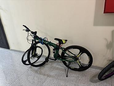 velosiped 25: BMX GTR-101 dağ velosipedi - Rəng: Yaşıl, sarı-qara akssentlər - — 3