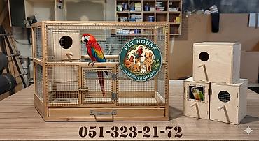 Qəfəslər: Taxta brooder/qəfəs-kamera (istixana tipli qutu) - Material — 32