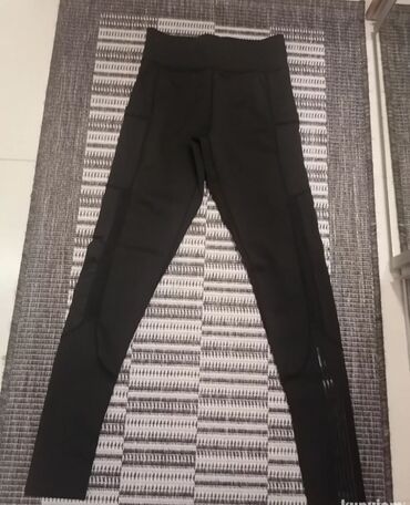 Helanke, biciklistički šortsevi: S (EU 36), Poliester, bоја - Crna, Prugasti — 10