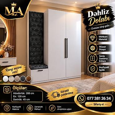 skaflar ucuz: Yeni, 2 qapılı, Açılan, Düz dolab — 1