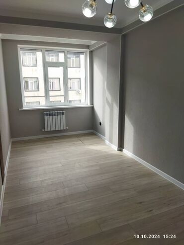 купля продажа квартир в бишкеке: 1 бөлмө, 43 кв. м, Элитка, 8 кабат, Евроремонт