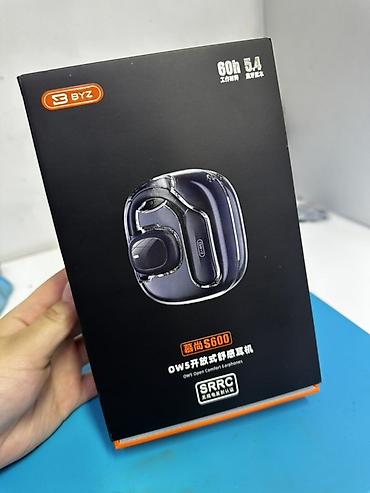rush wave: BYZ S600 — открытые беспроводные наушники OWS (Open Comfort Earphones) — 1