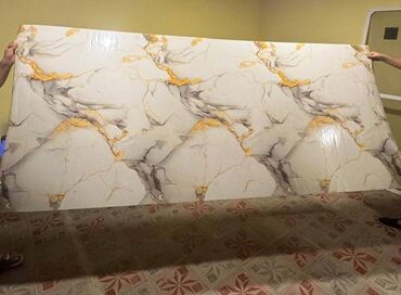 Digər tikinti materialları: PVC Divar Panelləri -1.20*2.80 ölçüsündə 2.5 mm qalınlığında arxası — 8