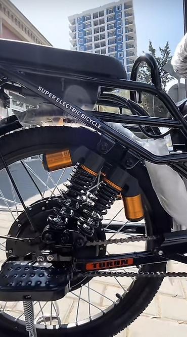 velosiped irşad: 2BATERYALI TURON Elektron velosiped 3 ay istifadə olunub,Turon — 2