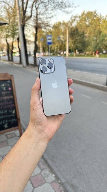 13 про макс цена в бишкеке: IPhone 13 Pro, Колдонулган, 256 ГБ, Кара, 80 %