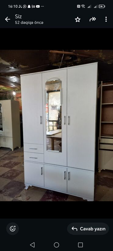 Dolablar: Yeni, Açılan, 3 qapılı Düz dolab, Dolab-asılqan, Türkiyə — 10