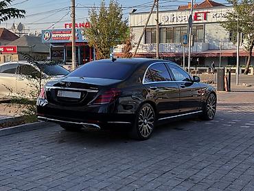 Транспорт: Mercedes-Benz S-Class: 2019 г., 4 л, Автомат, Бензин, Седан — 3