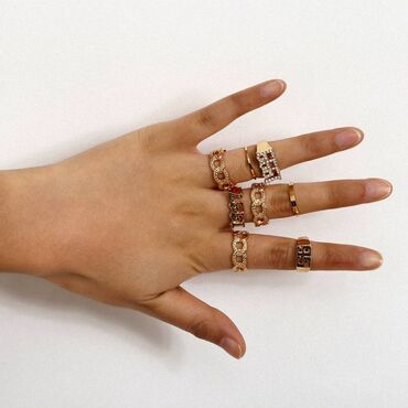 кольцо 583: Кольца фаланговые - модная личность, простое кольцо из ювелирной