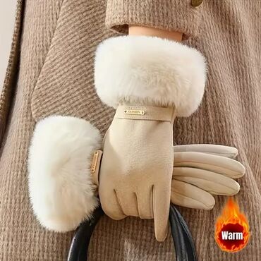 Rukavice: Rukavice sa otvorom za prst za korišćenje telefona Cena 1500din — 4