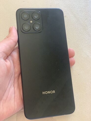 honor pad x8 qiymeti: Honor X8, 128 GB, rəng - Qara