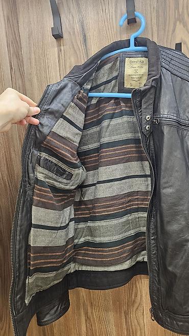 отдам вещи: Мужская куртка, L, Bershka, Б/у, цвет - Черный, Самовывоз — 2