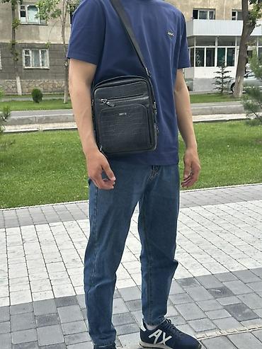 nomad group: Мужская сумка через плечо, компактная и функциональная — 2