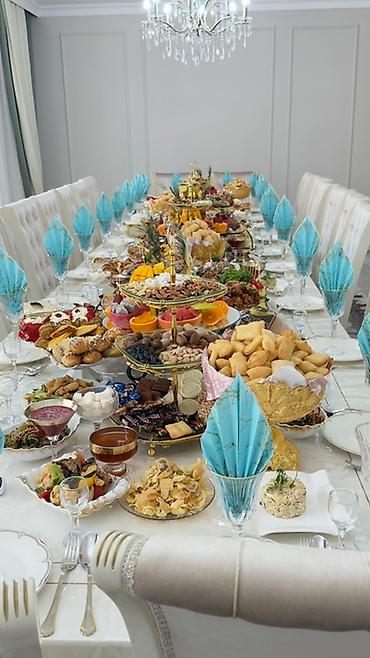 Выездные банкеты: Выездные банкеты | Официанты, Эт башчы, Повара | Фуршетный стол, Шоколодный фонтан — 10