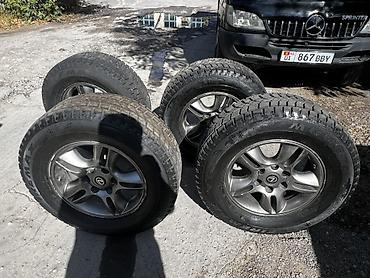 Шиналар жана дисктер: Дөңгөлөктөр монтажда 265 / R 17, Кыш, Колдонулган, Комплект, Жол тандабастар (АТ/МТ), Темир — 6