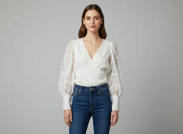 bluzki z gipiury na wesele: Neo Noir, Women's blouse, size S