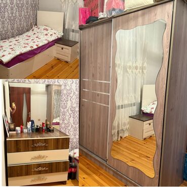 Divan və kreslo dəstləri: Təknəfərlik çarpayı, Dolab, Termo, İşlənmiş