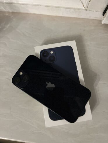 Apple iPhone: IPhone 13, 128 GB, Midnight, Zəmanət, Simsiz şarj, Face ID