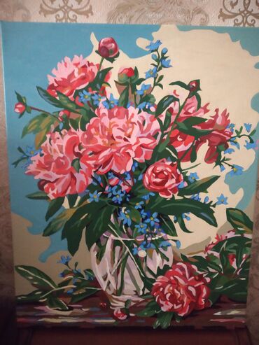 Şəkillər, tablolar: Kətan uzərində cəkilibəl ısiakril boya, 50/40 Холст, акриловые — 9