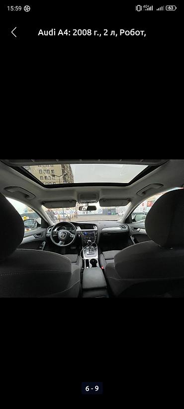 audi 2009: Audi A4: 2008 г., 2 л, Автомат, Дизель, Седан — 2