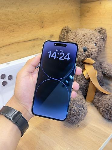 apple cinema display: IPhone 14 Pro Max, Б/у, 128 ГБ, Графит, Защитное стекло, Зарядное устройство, Коробка, В рассрочку, 87 % — 6