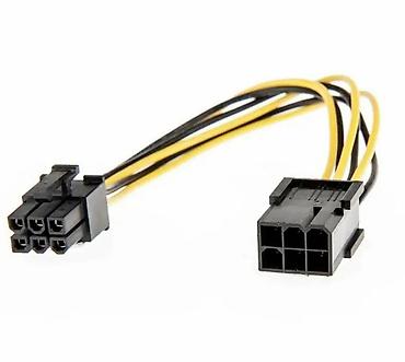 socket 1155: Адаптер переходник 6 pin (male) - 6 pin (female) Кабель — 3