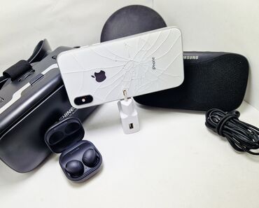 Apple iPhone: IPhone X, Б/у, 64 ГБ, Белый, Чехол, В рассрочку, 100 % — 15