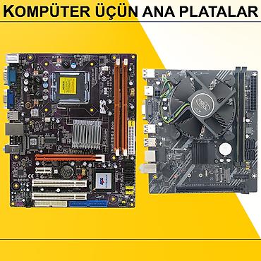 Ana platalar: Kompüter üçün Ana Platalar ⭐DDR2 LGA 775 ECS G31T-M (İdeal, 2 Ram — 1
