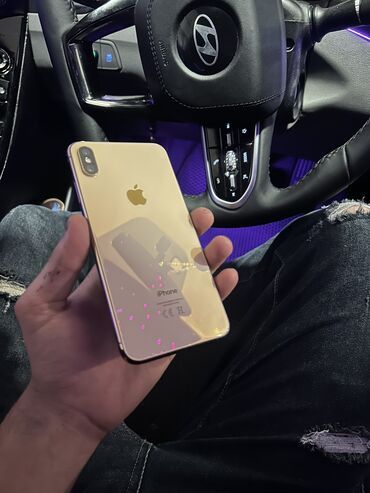 Avtoelektronika: IPhone Xs Max, 64 GB, Qızılı, Face ID